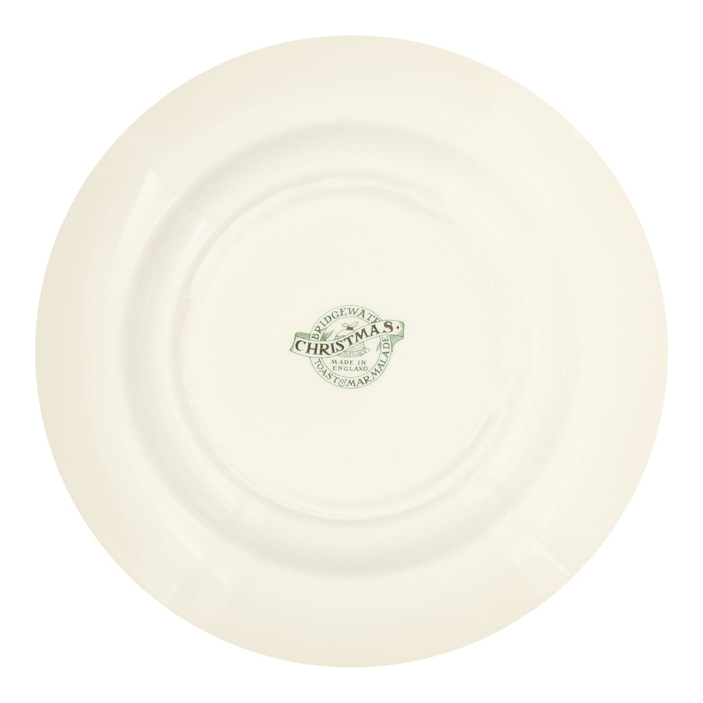 Emma Bridgewater Christmas toast & marmalade roast turkey 10.5" plate - Daisy Park