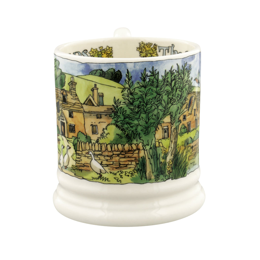 Emma Bridgewater Landscape Of Dreams Cotswolds 1/2 Pint Mug - Daisy Park