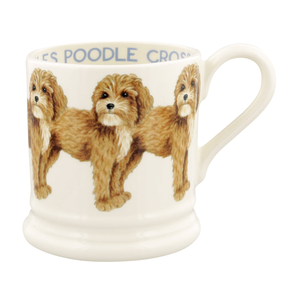 Emma Bridgewater Cavalier Poodle Cross 1/2pt mug - Daisy Park