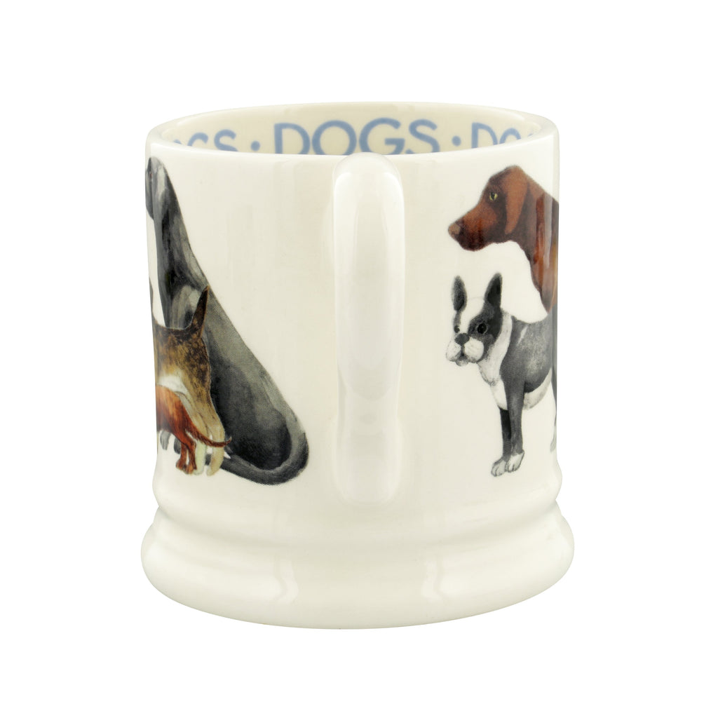 Emma Bridgewater Dogs Dogs All Over 1/2 Pint Mug - Daisy Park