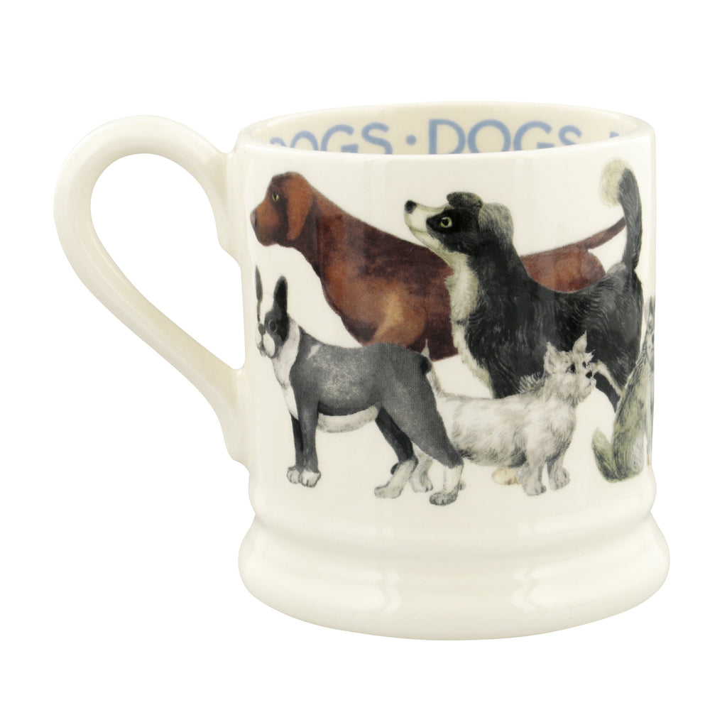 Emma Bridgewater Dogs Dogs All Over 1/2 Pint Mug - Daisy Park