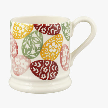 Emma Bridgewater Easter Egg 1/2 Pint Mug - Daisy Park