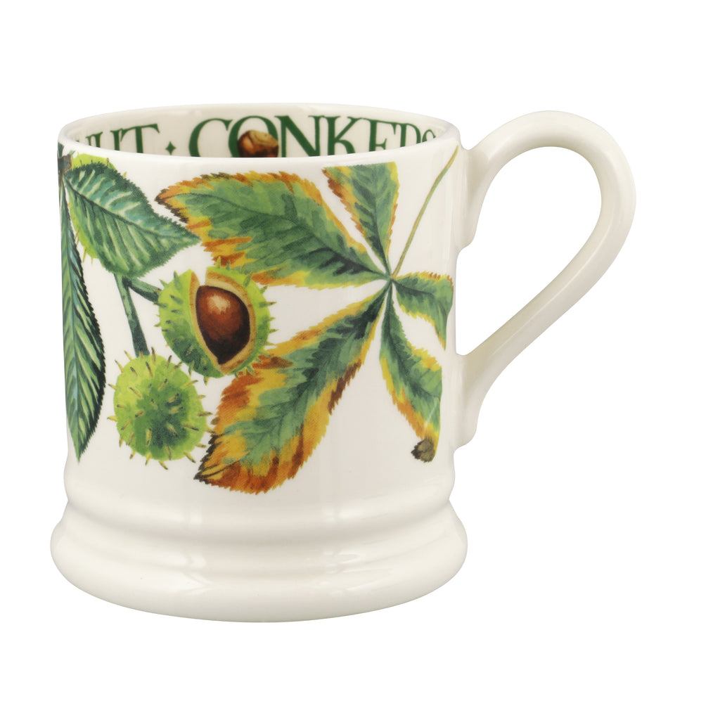 Emma Bridgewater Horse Chestnut & Conker 1/2 Pint Mug - Daisy Park