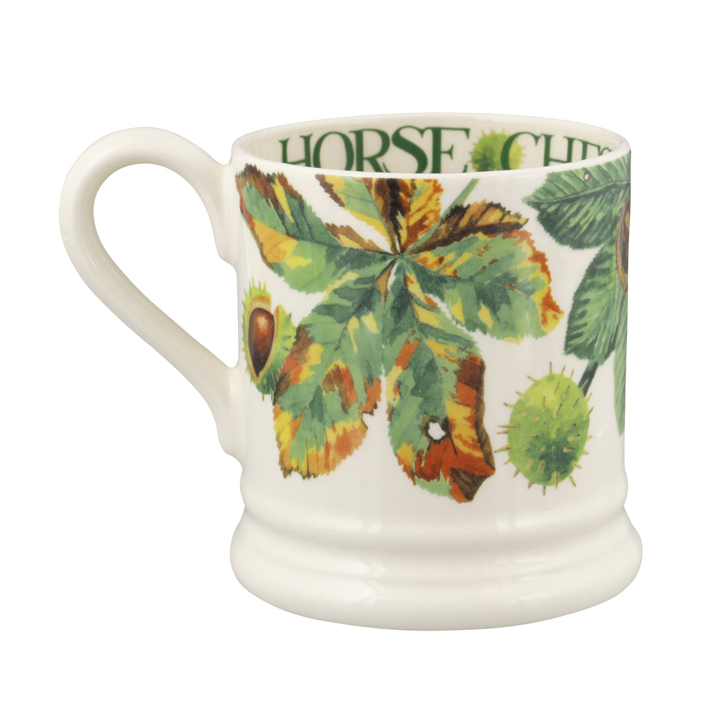 Emma Bridgewater Horse Chestnut & Conker 1/2 Pint Mug - Daisy Park