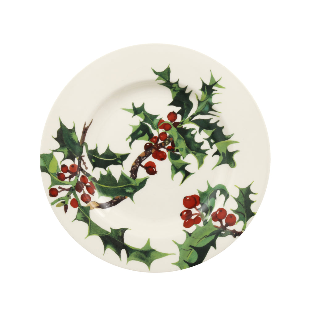 Emma Bridgewater Holly 8.5" Plate - Daisy Park