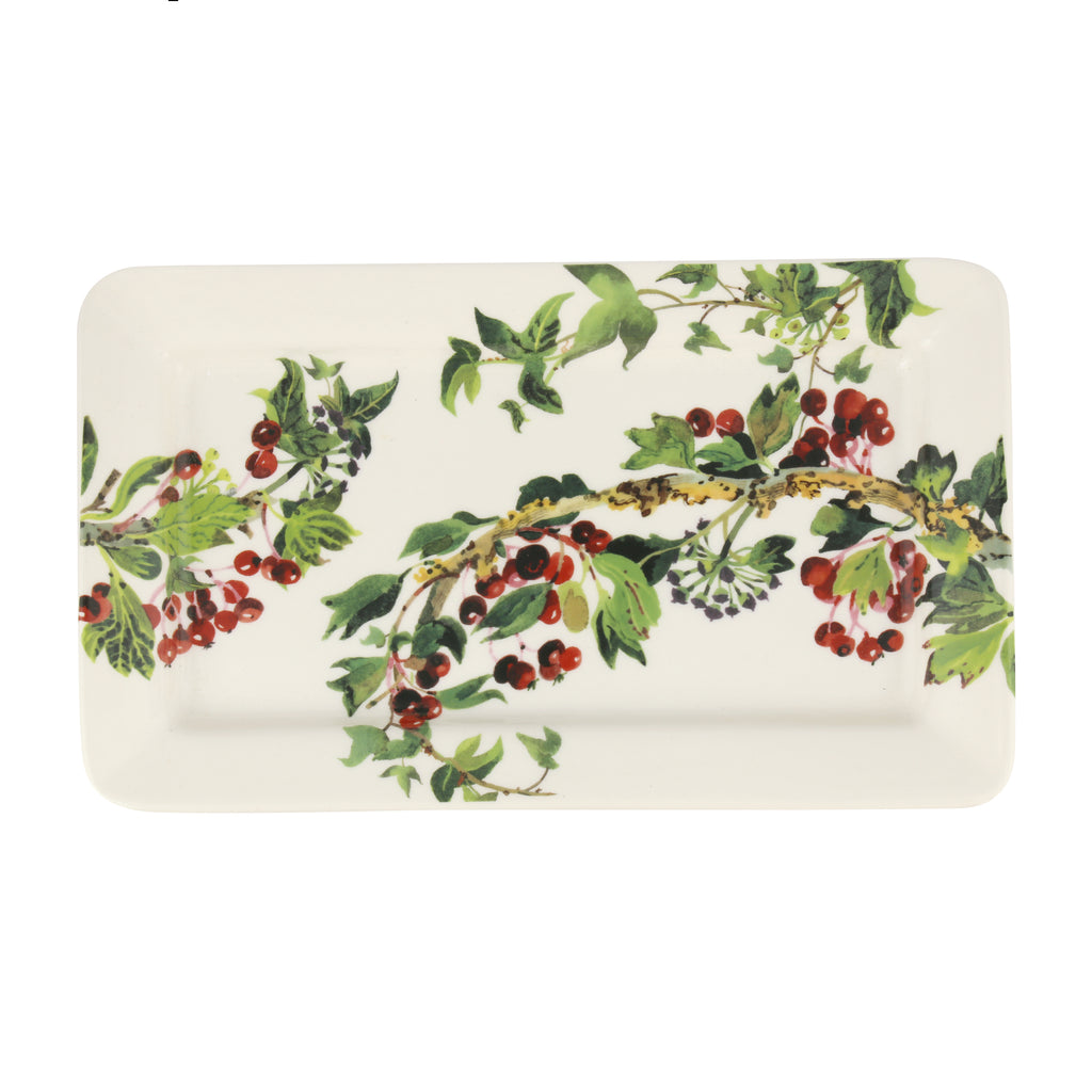 Emma Bridgewater Hawthorn & Ivy Medium Oblong Plate - Daisy Park
