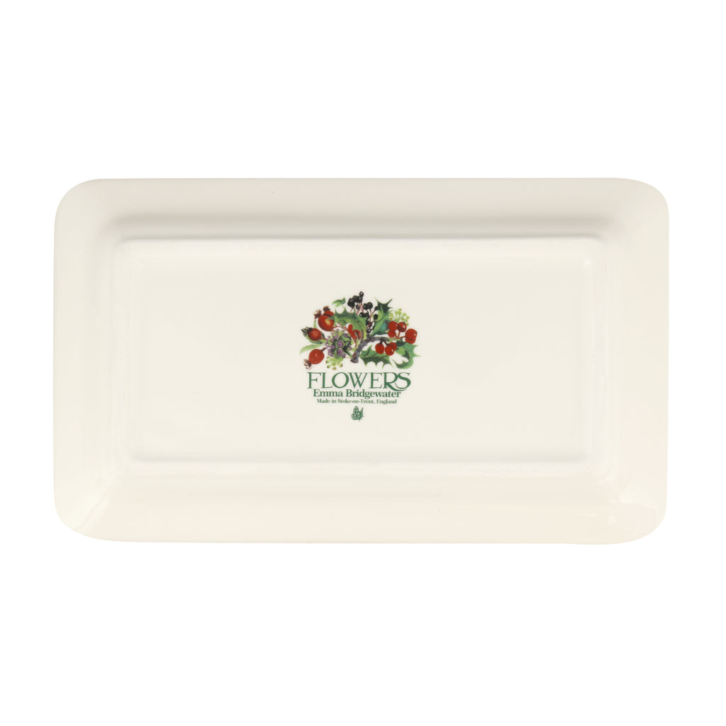 Emma Bridgewater Hawthorn & Ivy Medium Oblong Plate - Daisy Park