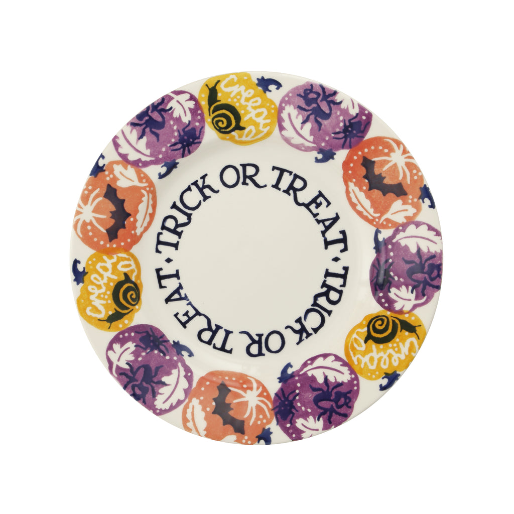 Emma Bridgewater Halloween Pumpkins Trick or Treat 8.5" plate - Daisy Park