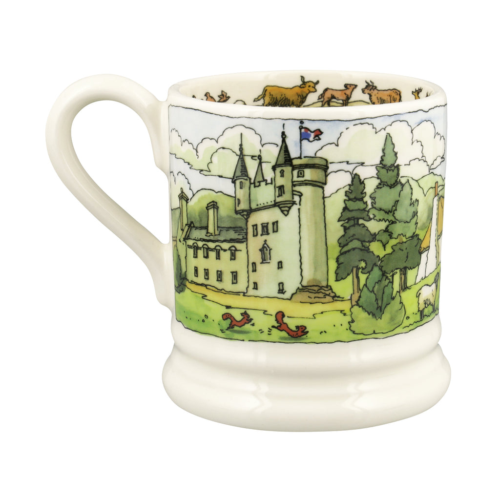 Emma Bridgewater Landscape Of Dreams Scottish Highlands 1/2 Pint Mug - Daisy Park