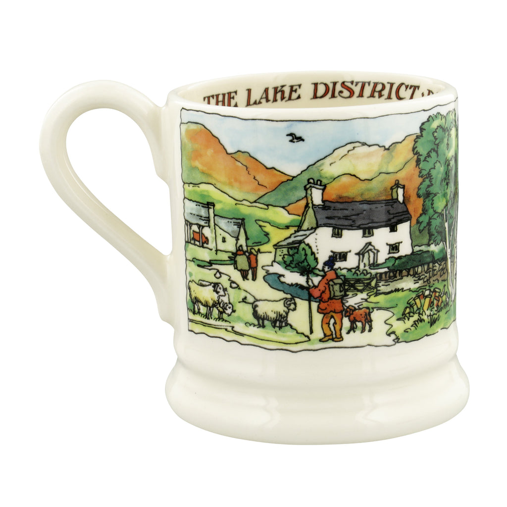 Emma Bridgewater Landscape of Dreams The Lake District 1/2 Pint Mug - Daisy Park