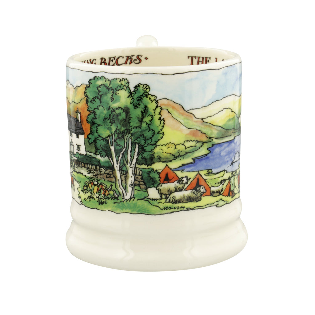 Emma Bridgewater Landscape of Dreams The Lake District 1/2 Pint Mug - Daisy Park