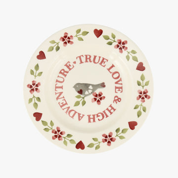 Emma Bridgewater Lovebirds 8.5"plate - Daisy Park