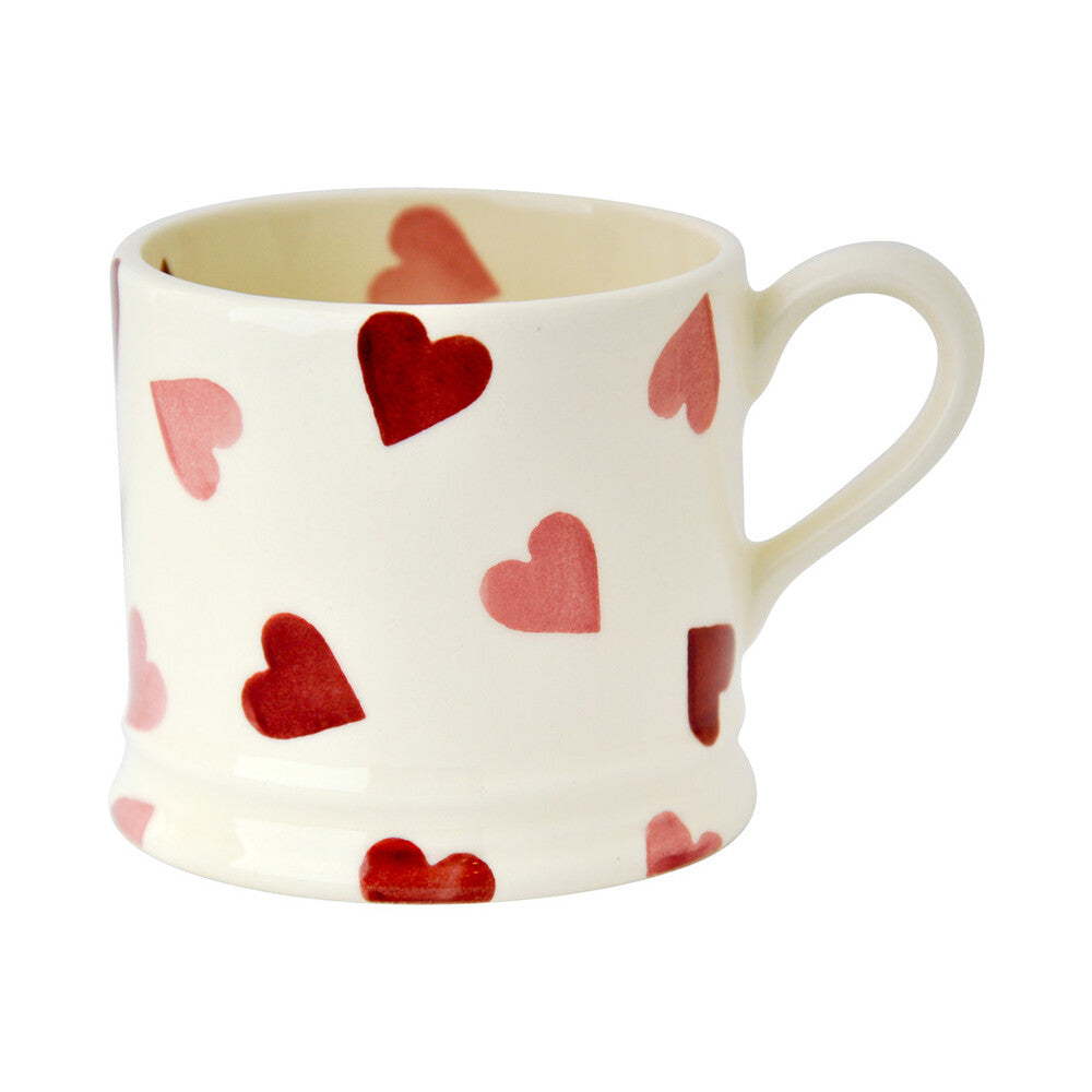 Emma Bridgewater pink hearts small mug - Daisy Park