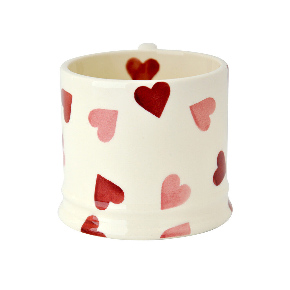 Emma Bridgewater pink hearts small mug - Daisy Park