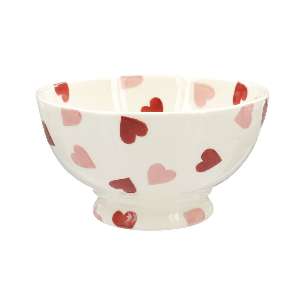 Emma Bridgewater Pink heart French bowl - Daisy Park