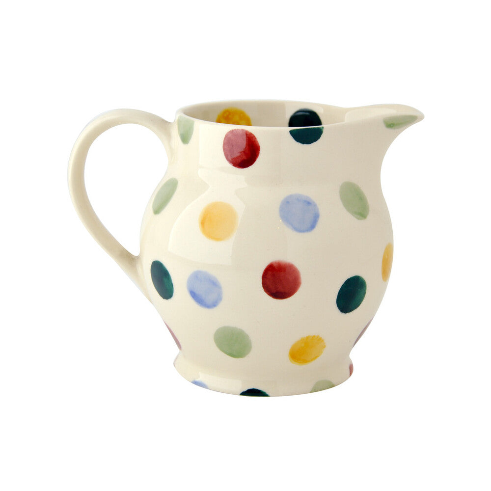 Emma Bridgewater Polka dot 1/2pt jug - Daisy Park