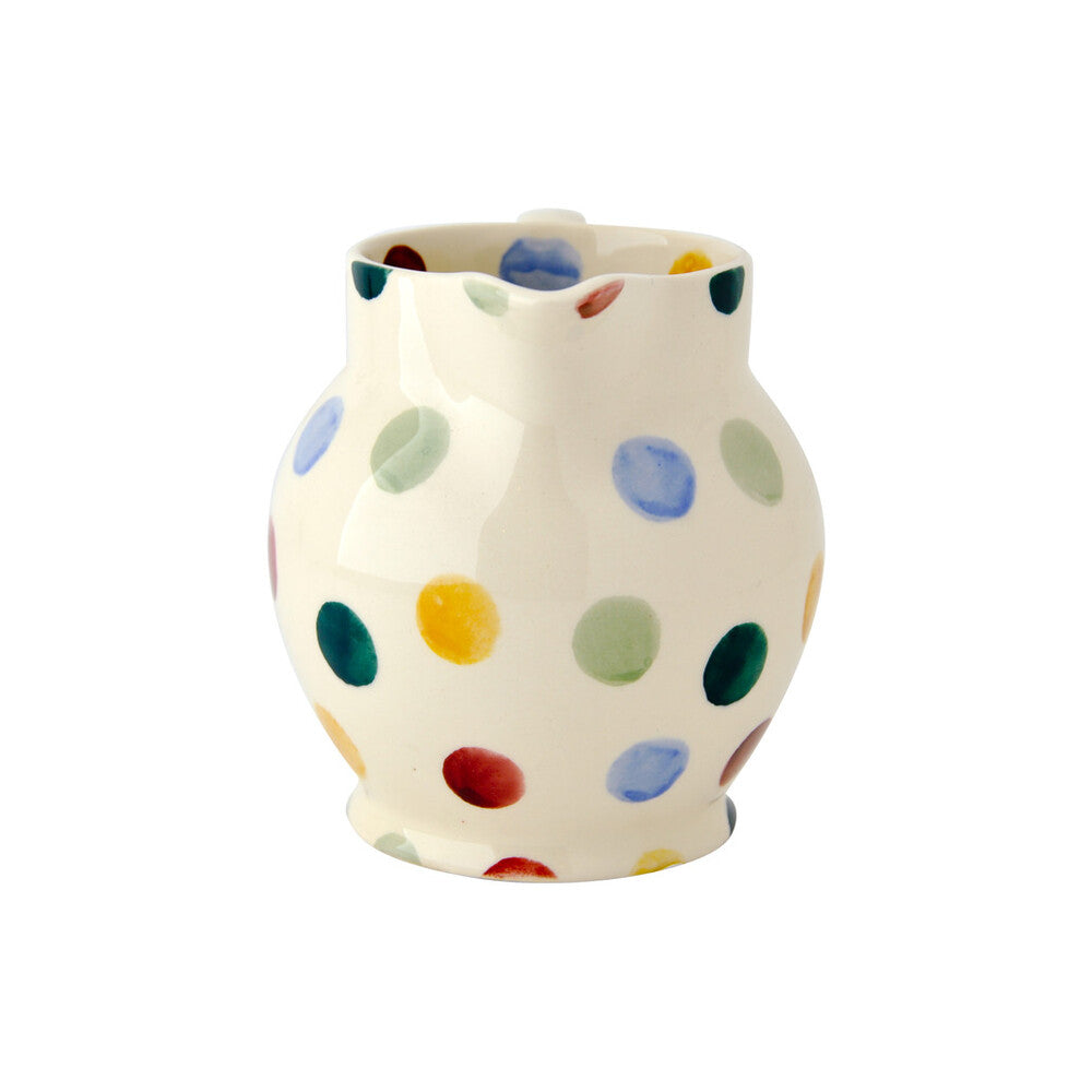 Emma Bridgewater Polka dot 1/2pt jug - Daisy Park