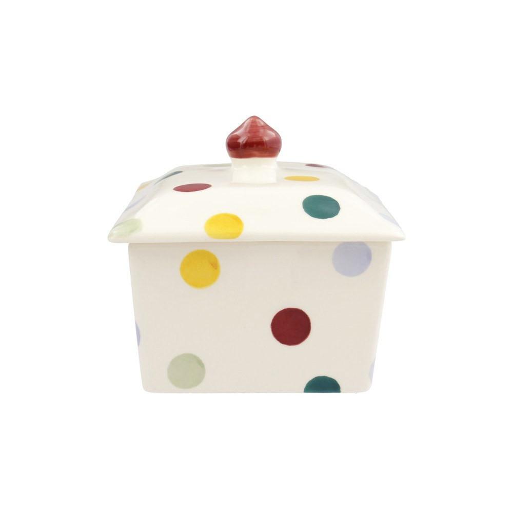 Emma Bridgewater Polka dot small butterdish - Daisy Park