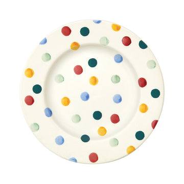 Emma Bridgewater Polka dot 8.5" plate - Daisy Park