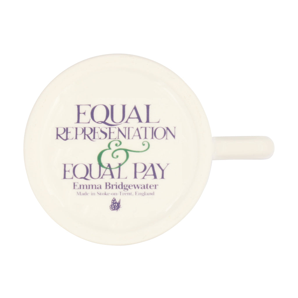 Emma Bridgewater Purple Toast Change Our World 1/2 Pint Mug - Daisy Park