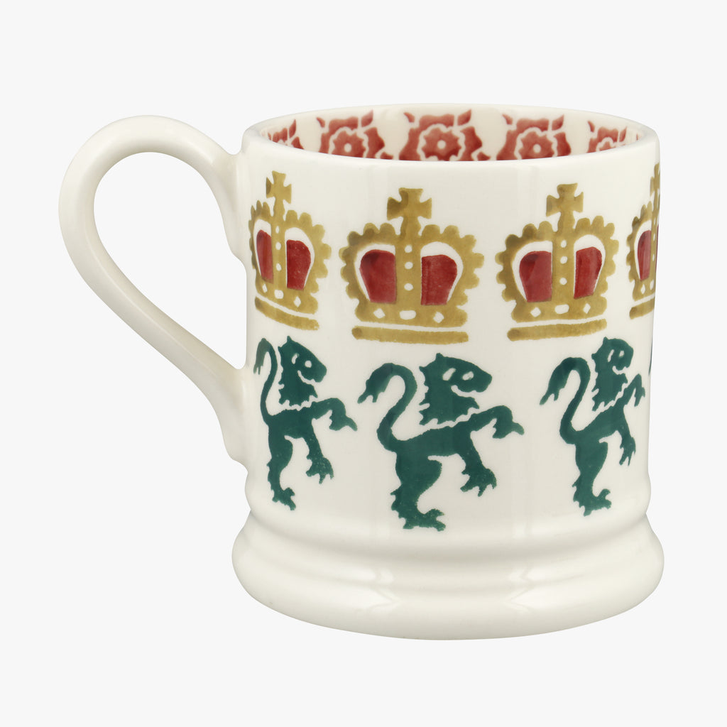 Emma Bridgewater Queen Elizabeth II 1/2pt mug - Daisy Park