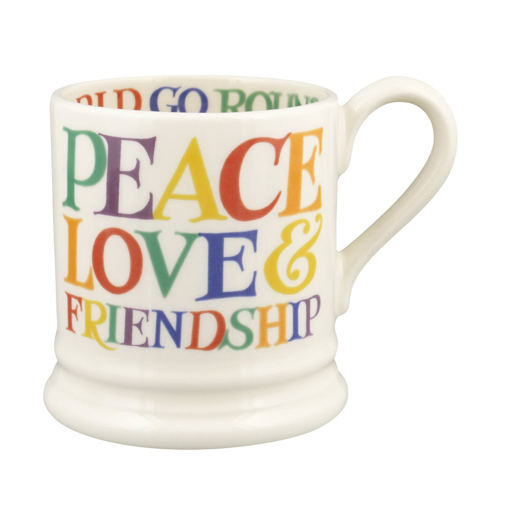 Emma Bridgewater Rainbow Toast Without You 1/2 Pint Mug - Daisy Park
