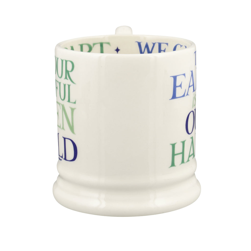 Emma Bridgewater Rainbow Toast In Our Hands 1/2 Pint Mug - Daisy Park
