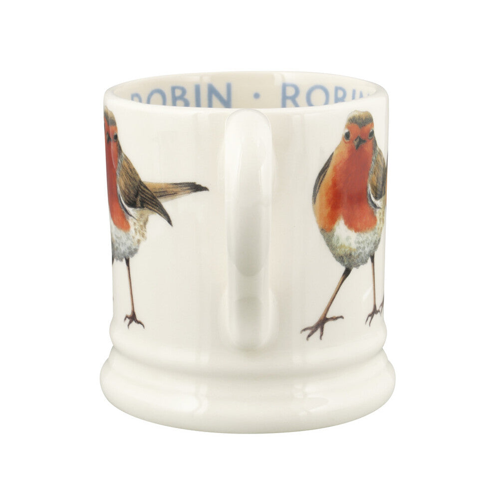 Emma Bridgewater Robin 1/2pt mug - Daisy Park