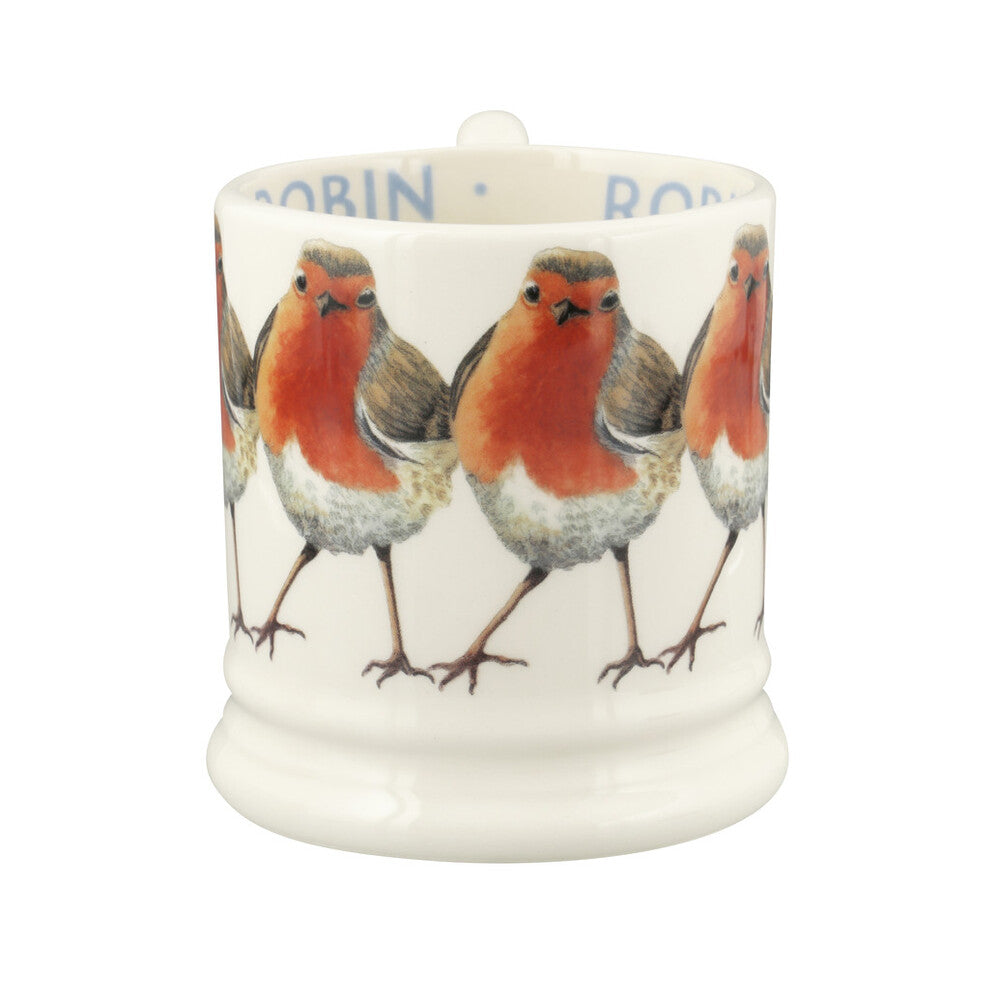 Emma Bridgewater Robin 1/2pt mug - Daisy Park
