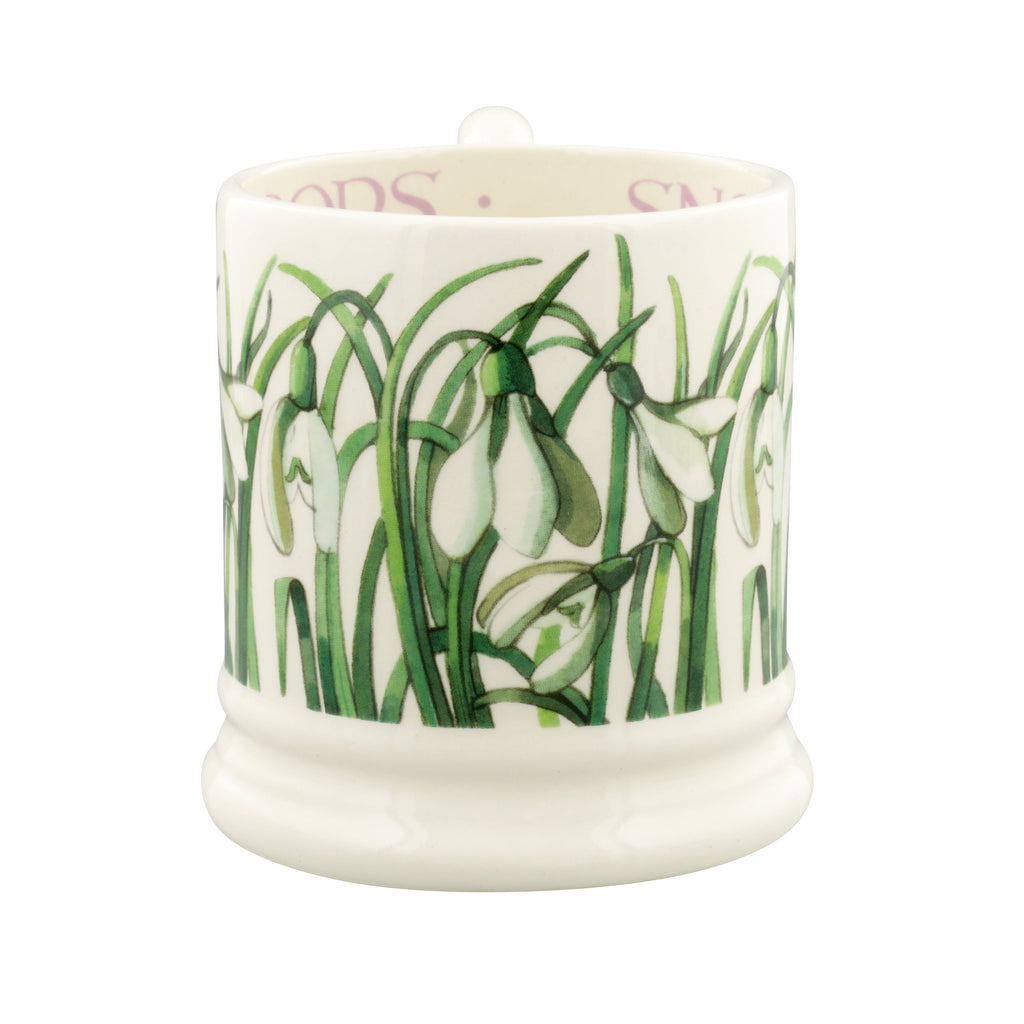 Emma Bridgewater Flowers snowdrop 1/2pt mug - Daisy Park
