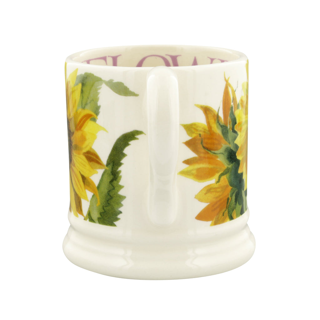 Emma Bridgewater Flowers Sunflower 1/2 Pint Mug - Daisy Park