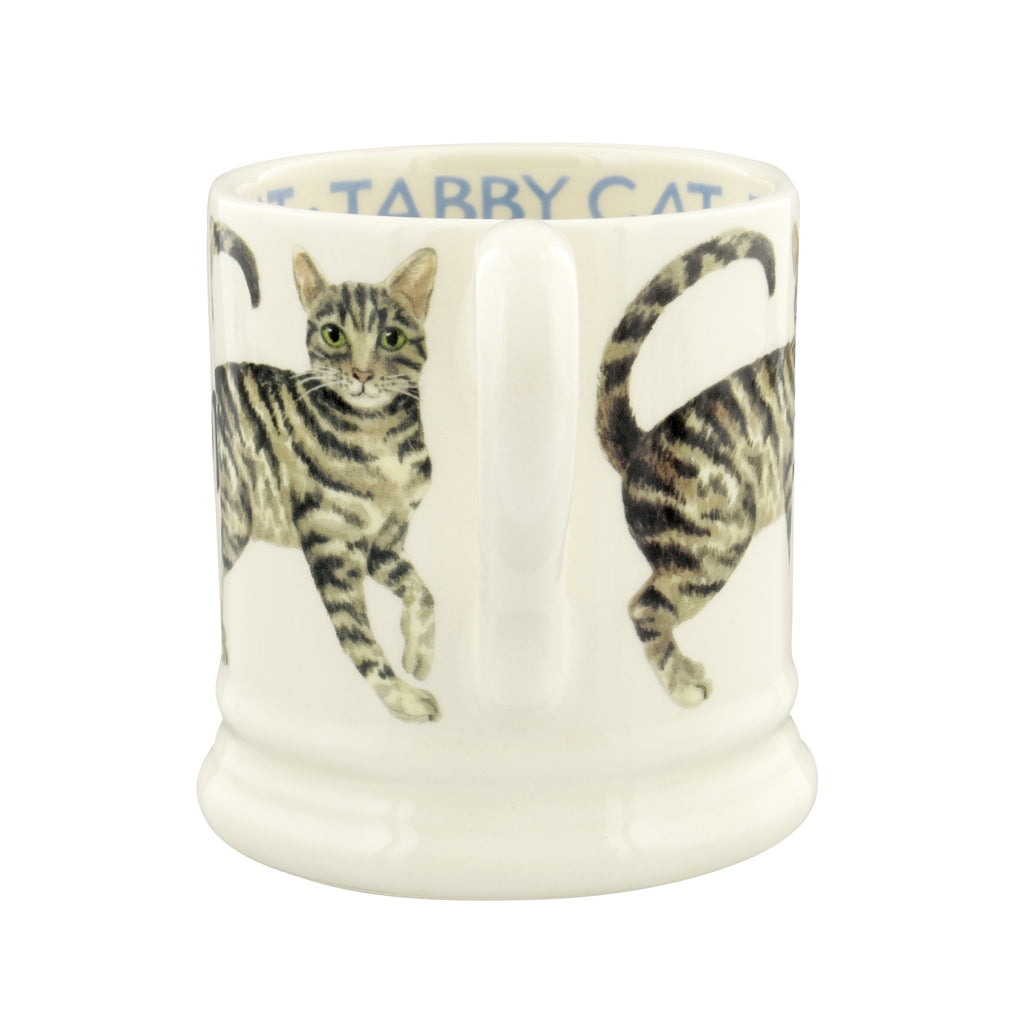 Emma Bridgewater Cats Tabby Cat 1/2 Pint Mug - Daisy Park