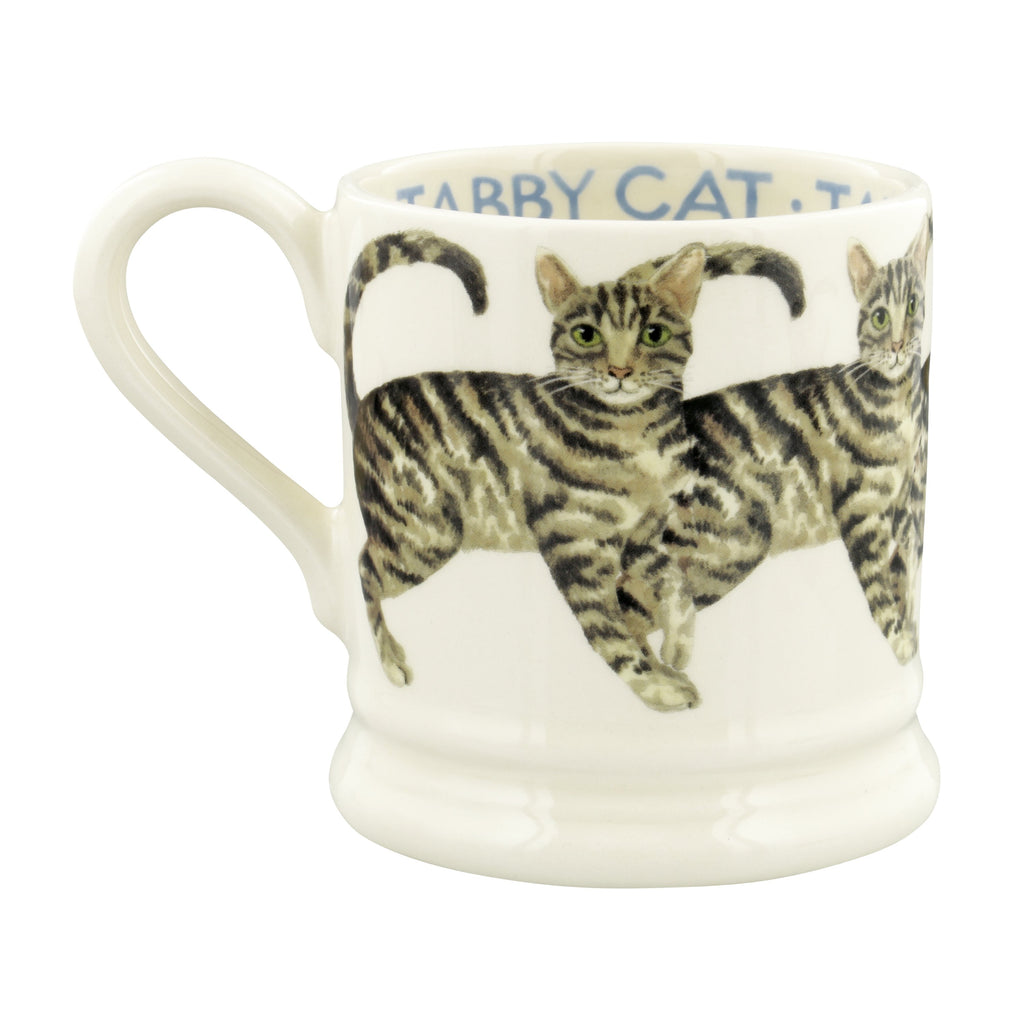 Emma Bridgewater Cats Tabby Cat 1/2 Pint Mug - Daisy Park