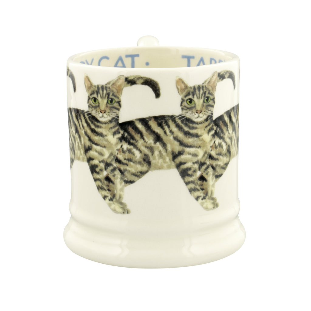 Emma Bridgewater Cats Tabby Cat 1/2 Pint Mug - Daisy Park