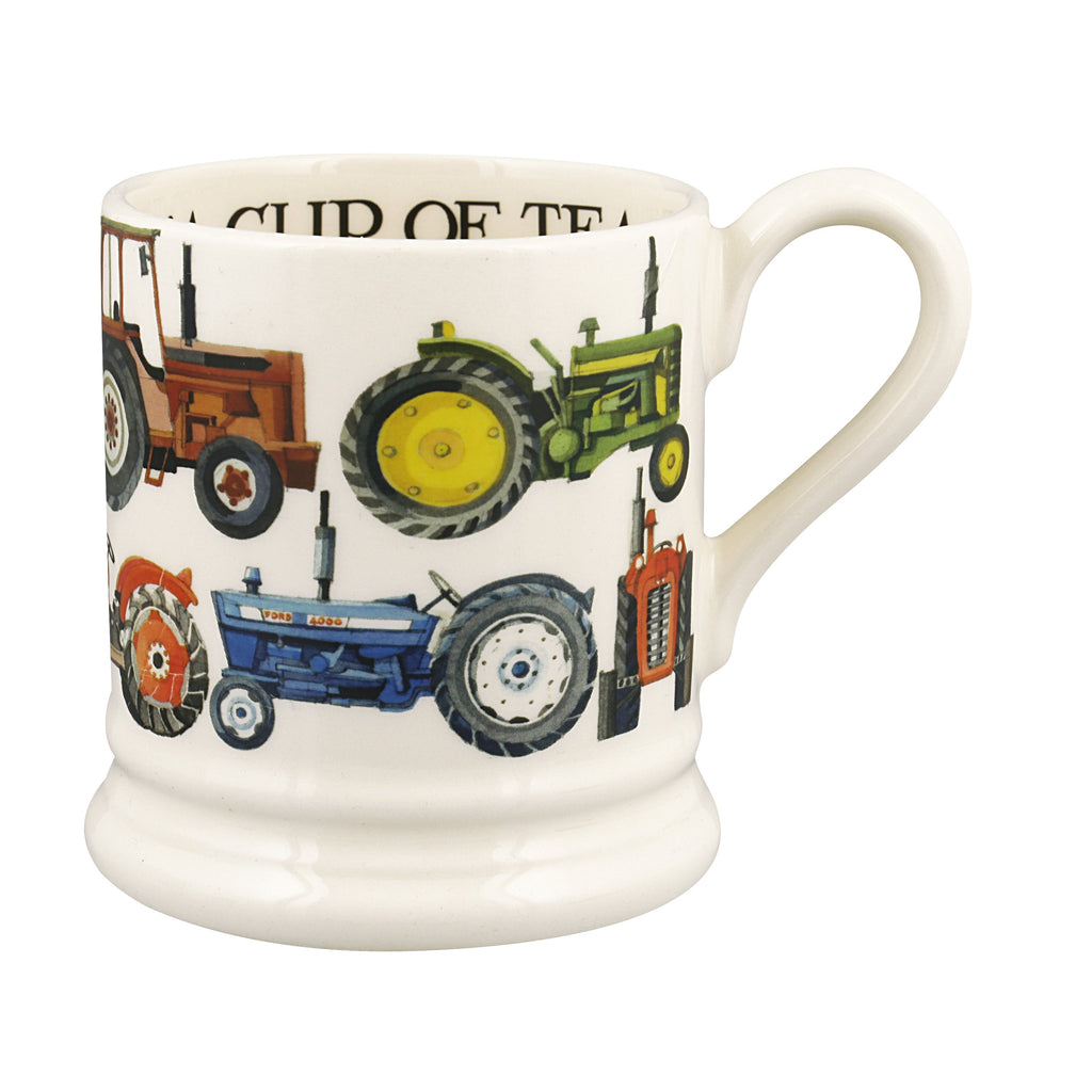 Emma Bridgewater Tractors 1/2 Pint Mug - Daisy Park