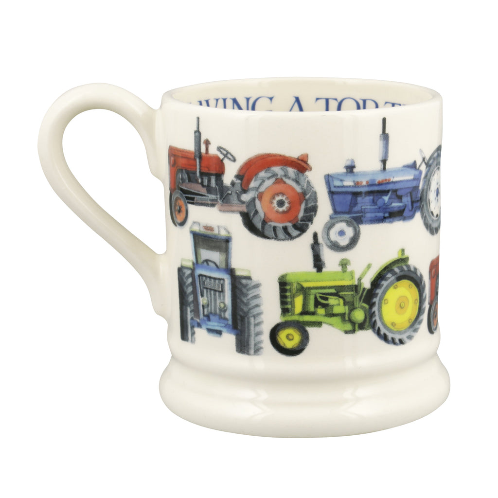Emma Bridgewater Tractors 1/2 Pint Mug - Daisy Park