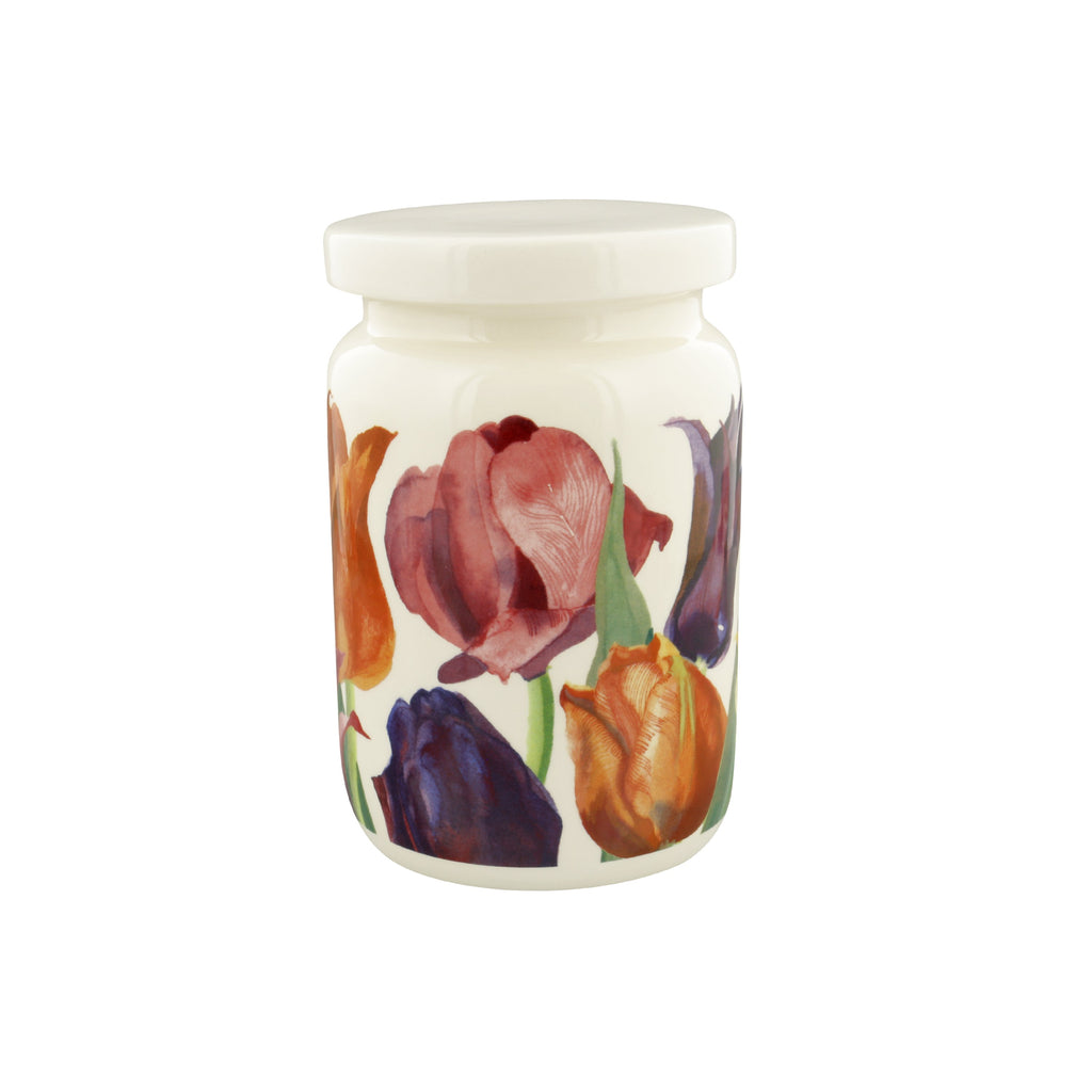 Emma Bridgewater Flowers Tulip Large Jam Jar w Lid - Daisy Park
