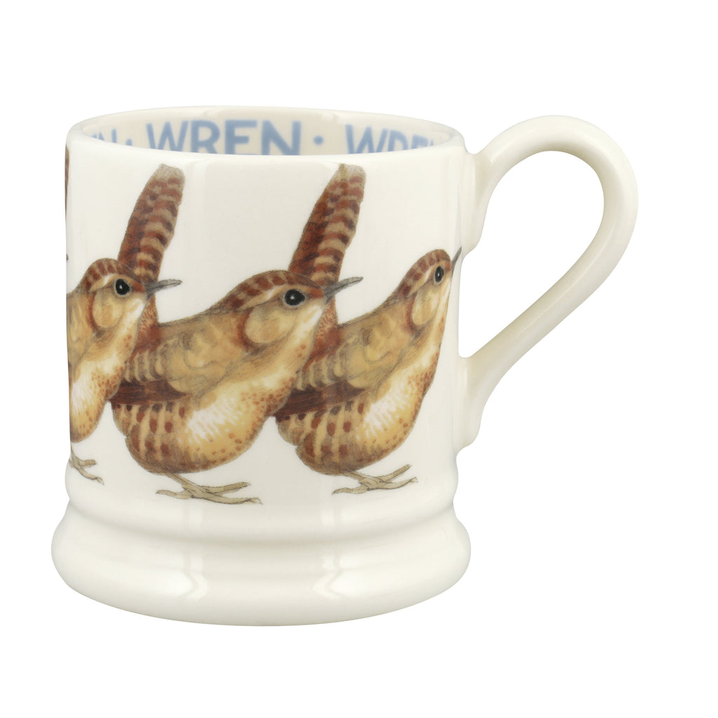 Emma Bridgewater Wren 1/2pt mug - Daisy Park