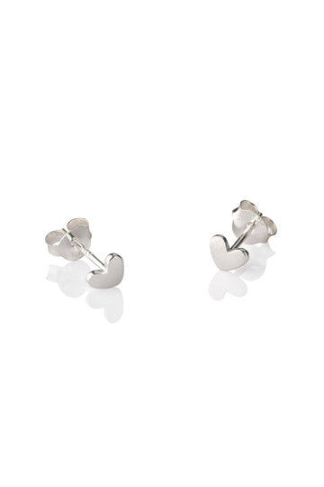 Silver tiny stud earrings - Daisy Park