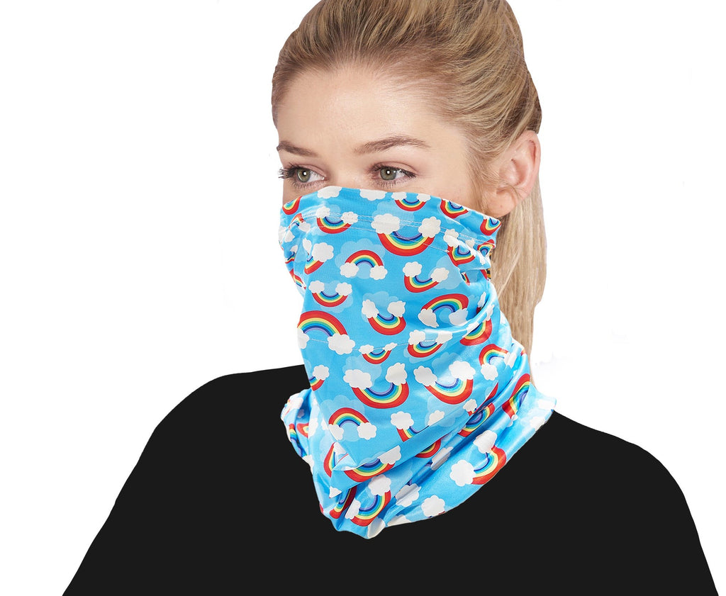 Rainbow snood - Daisy Park