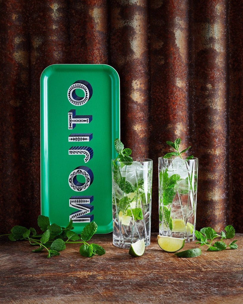 Asta Barrington Mojitos Green Long Tray - Daisy Park