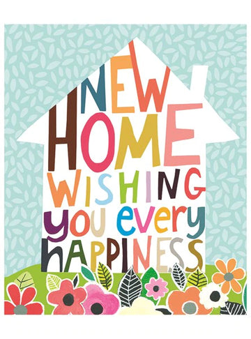 New home text card - Daisy Park