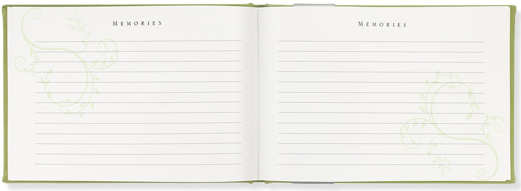 In Loving Memory funeral guest book - Daisy Park