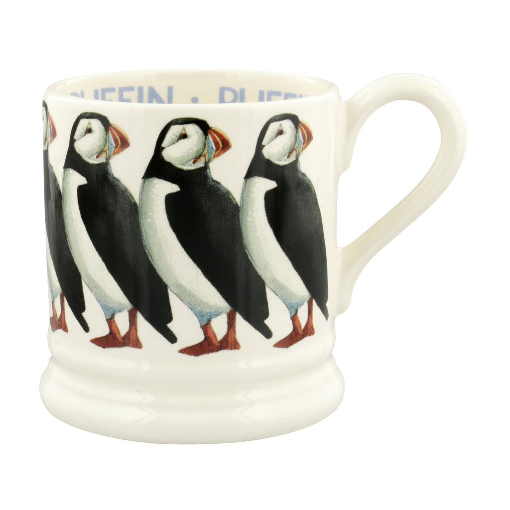 Emma Bridgewater Birds Puffin 1/2 Pint Mug - Daisy Park