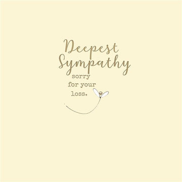 Deepest Sympathy card - Daisy Park