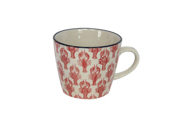 Lobster allover ceramic mug - Daisy Park
