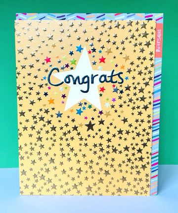 Congrats stars card - Daisy Park