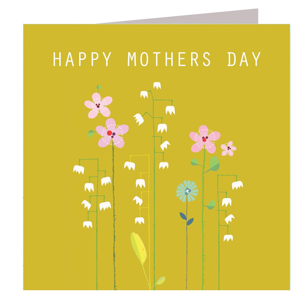 Floral Happy Mother's Day Card - Daisy Park