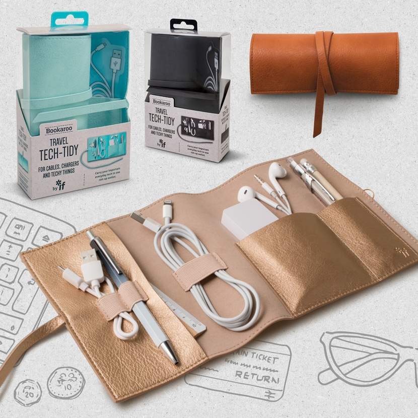 Bookaroo travel tech-tidy Daisy Park