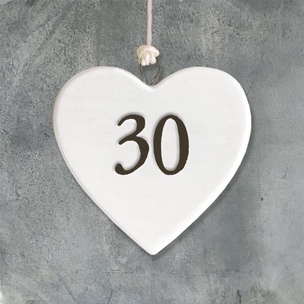 30 Porcelain Heart - Daisy Park